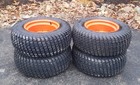 23x8 50-12 Turf Skid Steer Tires rims For Bobcat 440 453 463 s70-turf Tread