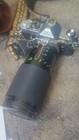 Vintage Pentax Mx Slr Film Camera Body With Vivitar Zoom Lens And Case