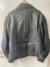 Men s Ashman Cowhide Leather Motorcycle Jacket Size 50