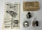 Vintage Set Of Braid-aid Adjustable Vari-folders With Box And Instructions