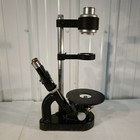 Ernst Leitz Wetzlar Microscope 562958 3 5 6 10 1 Vintage Germany Inverted 