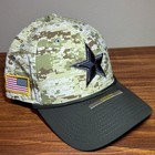 New Era Dallas Cowboys Salute To Service Camo Flex Fit Hat Size M l Cap New