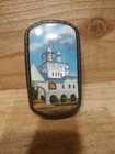 Russian Lacquer Trinket Box Vintage 2001