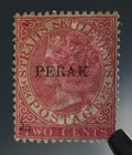 Malaya 1890 Perak 10mm Opt Straits Settlements Qv 2c Mng Sg 22 M3570