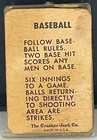 1964 Cracker Jack Baseball Pinball Game Prize Makatoy Co Vintage Advertising
