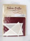 Tokens   Trifles Cross Stitch Perforated Sewing Cards Rare   Htf Nos
