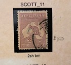 Australia Stamp Collection 1913 Kangaroos In Specialty 3-ring Color Pic Album   