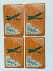 4 Vintage Playing Cards C 1930   s