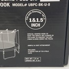Upper Bounce Universal Trampoline Pole Cap Enclosure Net Hook Set Of 8   1  1 5 