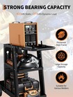 Welding Cart 3-tier Heavy Duty 400 Lbs 360   Swivel Wheels Tig Mig Plasma Cutter