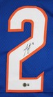 Boise State Ashton Jeanty Authentic Signed Blue Pro Style Jersey Bas Witnessed