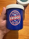 Vintage The Fridge Freezable Drink Can Cooler Holder Koozie Blue Lifoam 2 Pack