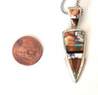 Sterling Silver Necklace Navajo Edison Yazzie Native American Indian Signed