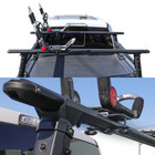 2x Aluminum Canoe Kayak Roof Rack Folding Carrier Ski Surf Snow Board Universal