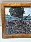 Vtg original-framed 1973-77 John Deere Kc Branch 2600 6-bottom Plow-1 Botom Plow