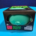 New Needoh Teal Funky Pup Squishy Squish Me Pet Me 