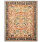 Multi Sizes Handmade Wool Arts   Craft Transitional Oriental Area Rug Beige