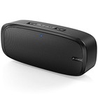 Bluetooth Speaker  Wireless Portable Speaker With Loud Stereo Sound  Black