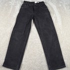 Vintage Little Levis Kids 550 Slim Fit Dark Gray 7x  fits 20 X 21 orange Tab 90s