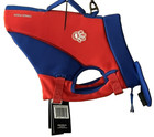 Canada Pooch Canine Size 14 High Tide Life Jacket Red Blue 12 - 17 Pounds Nwt