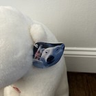 Vintage Coca Cola Polar Teddy Bear With Plastic Coke Button Plush 1993 Large 16   