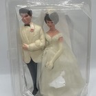 Vintage Bride   Groom Wedding Cake Topper By Wilton New 
