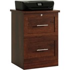 17  D Vertical 2-drawer File Cabinet     Mulled Cherry Home   Office Storage