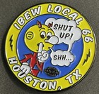Ibew Local 66 Challenge Coin Pasadena Texas State Reddy Kilowatt Drag Up