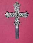 Vintage Tiffany   Co Sterling Silver Antique Cross  Bookmark Scarce Item