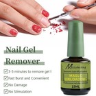 Fast Magic Gel Nail Polish Remover 8 15ml Uv Led Soak Off 3-5 Min Burst Removal 