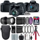 Canon Powershot Sx70 Hs Camera   7 Pc Filter Kit   Extra Battery - 64gb Bundle