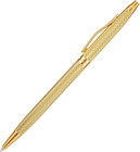 6 Pack Golden Slim Metal Ballpoint Pen  1mm Medium Point Black Ink Smooth Writin