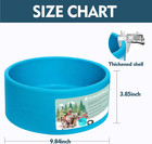 Heated Water Bowl For Dog   Cat  Outdoor Heated Dog Bowl Provides Drinkable Wate