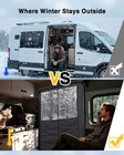 Van Chill Curtain For Ford Transit 2015-on Mid high Roof Sliding Side Door