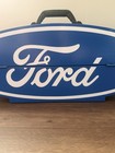Goboxes Ford Motor Logo Steel Tool Box 23-1 2    X 9-1 4  X 6  F1000v Blue