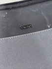 Tumi For Delta Airlines Small Travel Storage Bag Zipper Pouch Toiletries Gray