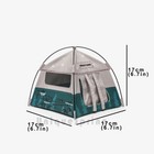 7in Dollhouse Miniature Camping Small Tent Miniatures Outdoor Furniture 1 12 1 6