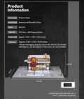 1 64 American Diorama Fast Food Store Scene Display Platform For Car Diecast
