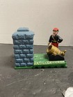 Vintage Cast Iron  artillery Bank  Mechanical Coin Bank Reproduction