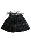 Vintage Dkny Plaid Pleated Mini Skirt Size 4