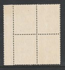 1929 Smw 9d Violet Kangaroo Die 2b Block Of  4   mint  Bw 28  1500 Rare