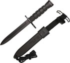 H-16m M7 Bayonet Knife With Sheath  13  metal