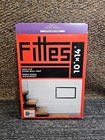  qty 2  Fittes Flush Vent Aria Lite 10  X 14  White Hvac Cover