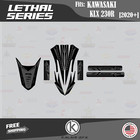 Graphics Kit For Kawasaki Klx230r 2020 2021 2022 2023 Lethal - Smoke