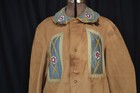 Antique  Native American Indian Suit Shirt Pants  Uniform 1920 Costume Original