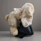 Vintage Animal Alley Toys R Us 14  Weighted Tan  Bunny Rabbit Stuffed Plush Nwt