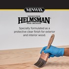 Minwax Water Based Helmsman Spar Urethane  Gallon  Semi-gloss  Indoor outdoor