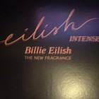 Billie Eilish The New Fragrance Intense Cardboard Paper Perfume Ad