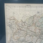 1888 Map Of China 11x8 Matted And Ready