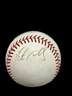 Autographed Rawlings Official National League Baseball  unknown Signatures 